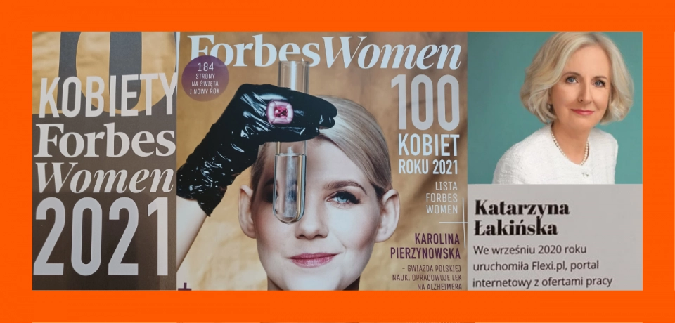 Piszą o nas - twórczyni Flexi.pl doceniona przez Forbes Woman