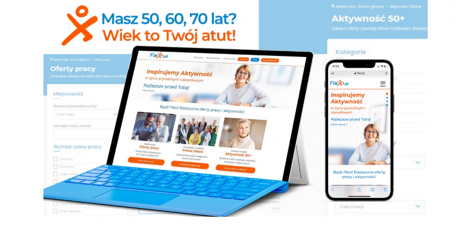 7 zawodów dla Pokolenia Flexi, czyli subiektywny przegląd ofert pracy portalu pracy i aktywności dla ludzi 50+