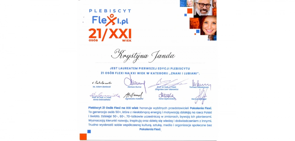 #Poznaj Laureatów Plebiscytu – Krystyna Janda