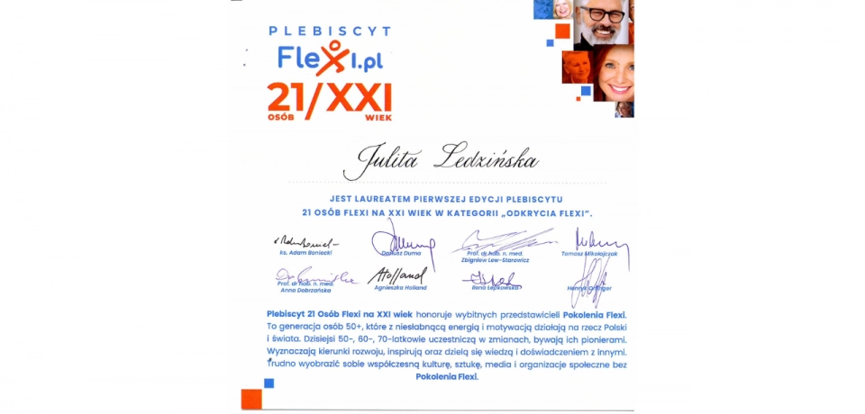#Poznaj Laureatów Plebiscytu – Julita Ledzińska