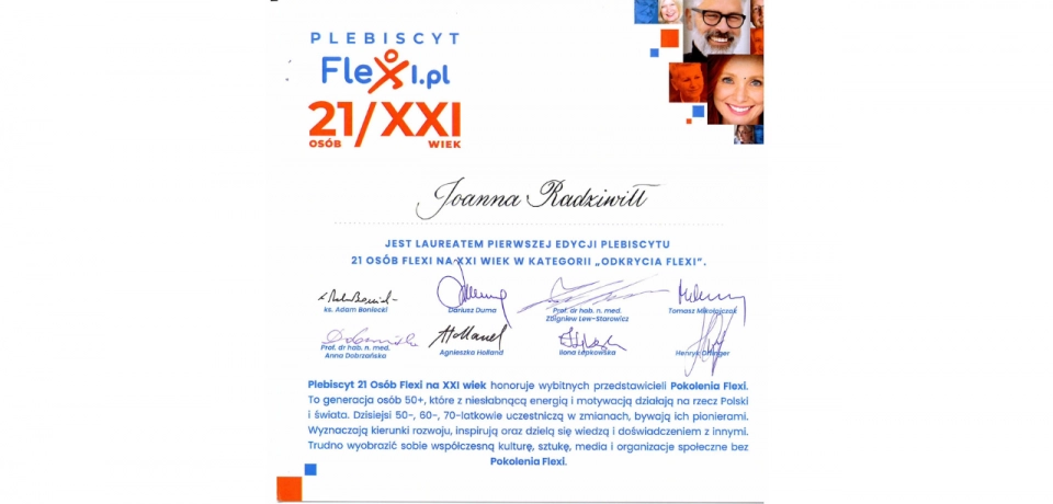 #Poznaj Laureatów Plebiscytu – Joanna Radziwiłł