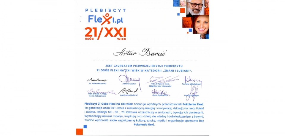 #Poznaj Laureatów Plebiscytu – Artur Barciś