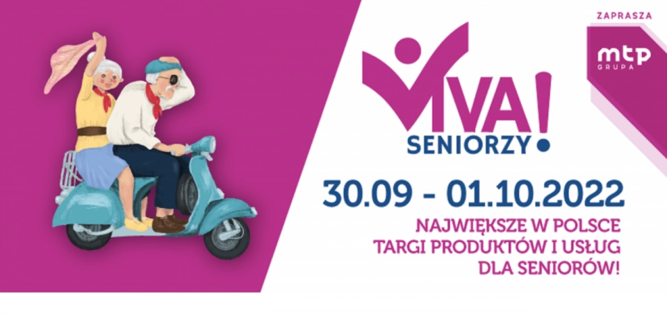 Wiek to tylko liczba! Weź udział w targach VIVA SENIORZY!