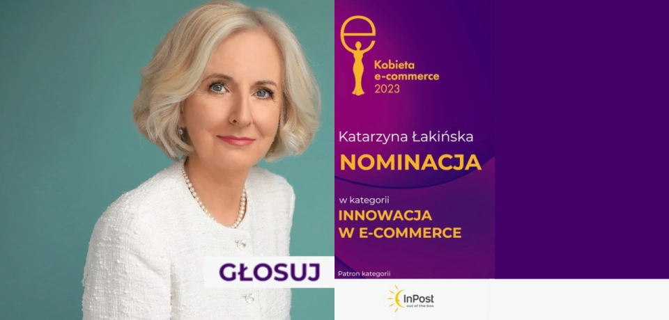 Innowacja w e-commerce, czyli nominacja Kasi Łakińskiej w konkursie Kobieta e-commerce 2023