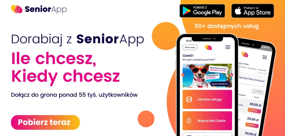 Praca dorywcza z SeniorApp – pomagaj i zarabiaj!