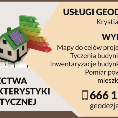 Usługi geodezyjne, geodeta, śche