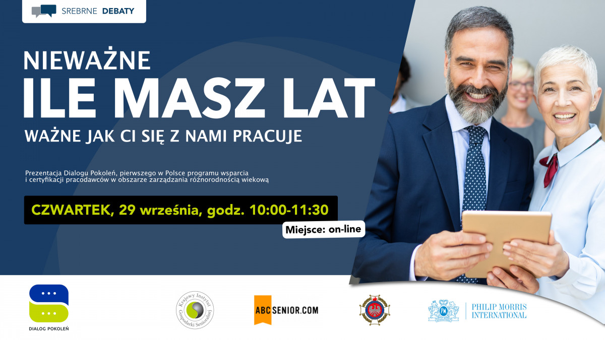„Nieważne, ile masz lat, ważne jak Ci się z nami pracuje”, czyli Srebrna Debata!