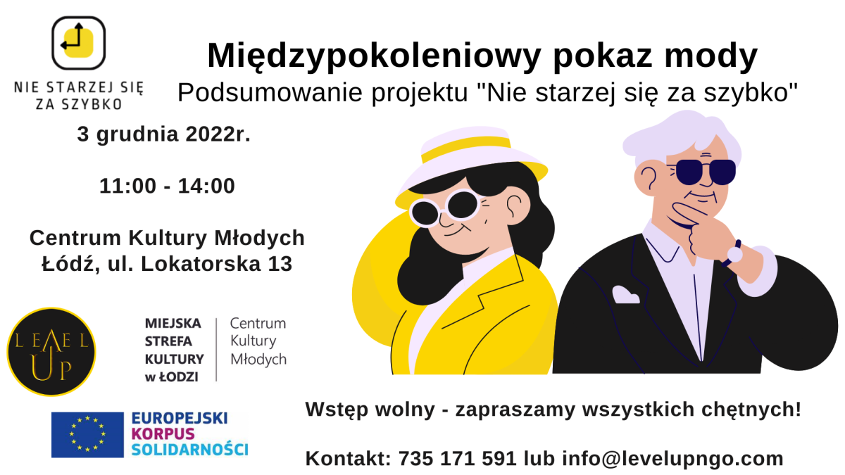 Międzypokoleniowy pokaz mody