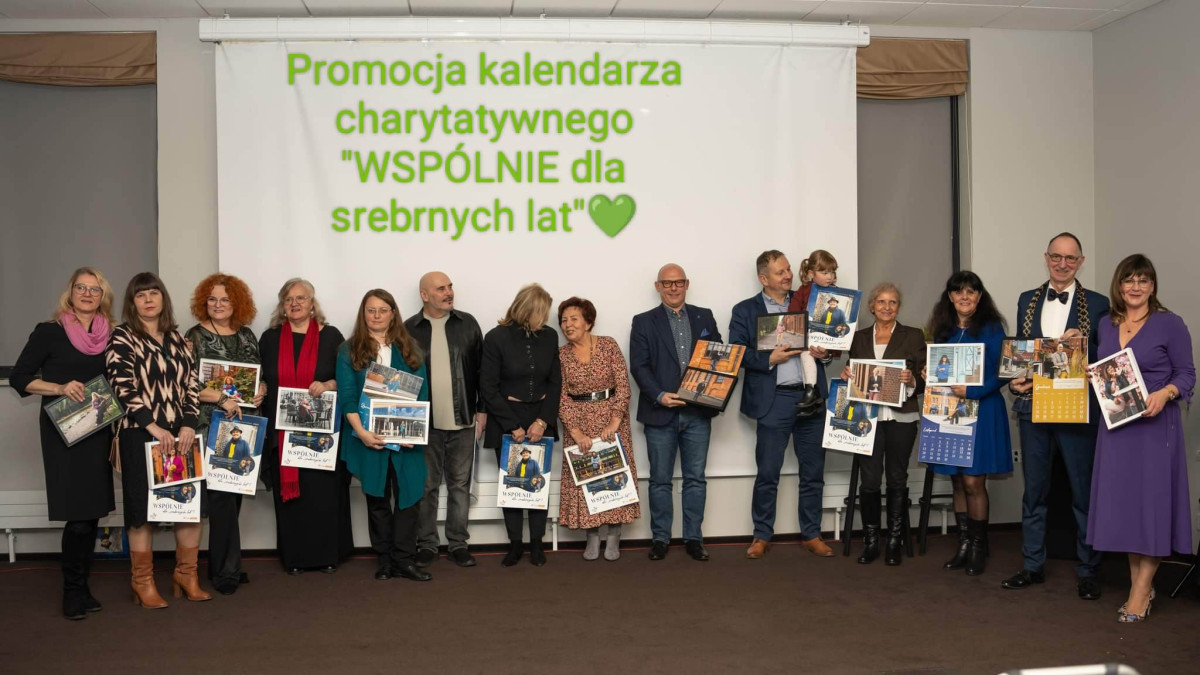 Kalendarz charytatywny WSPÓLNIE DLA „SREBRNYCH LAT”!