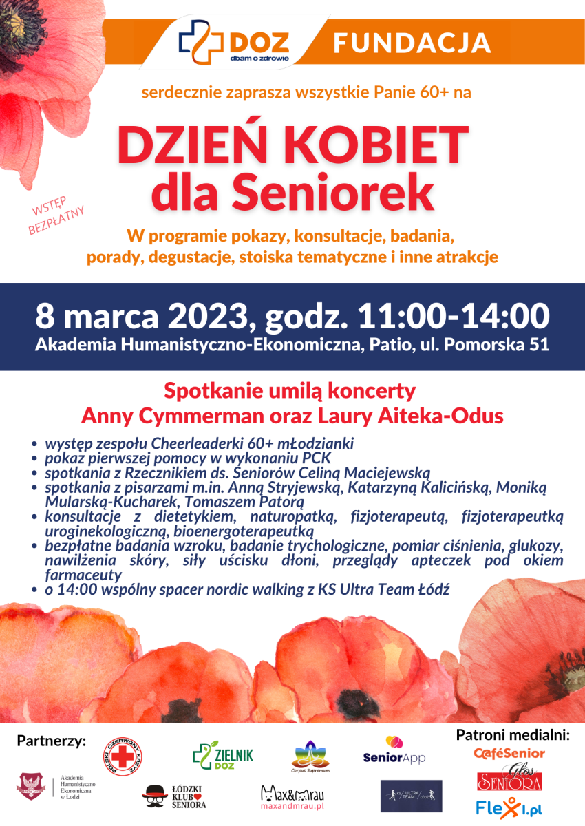 Dzień Kobiet dla Seniorek!