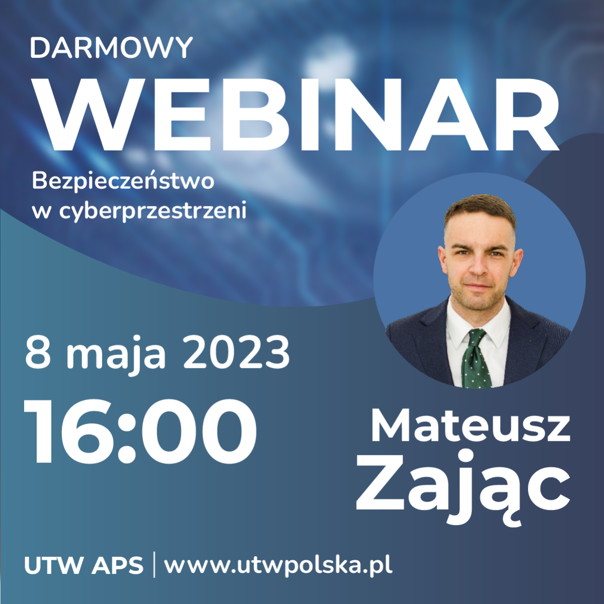 Bezpieczeństwo w cyberprzestrzeni – darmowy webinar!